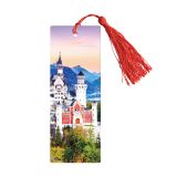 Закладка для книг 3D с линейкой, 150*55мм, ArtSpace "Castle", декоративный шнурок