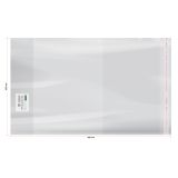 Обложка 230*380 для учебников старших классов, универсальная с липким слоем, Greenwich Line, ПП 80мкм, ШК